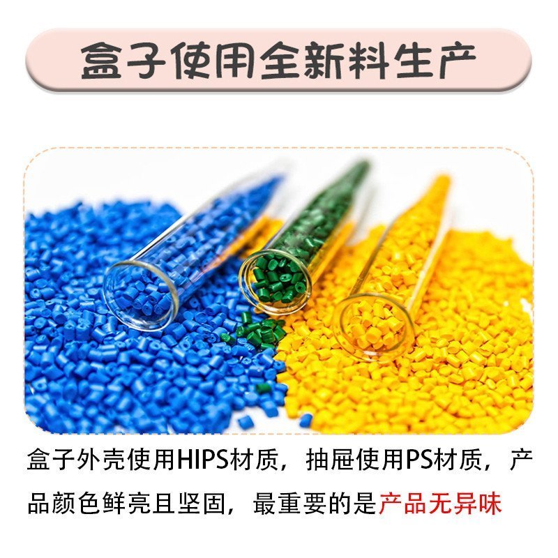 เดสก์ท็อปอิเล็กทรอนิกส์ Tengzhengyue พลาสติก Multi-Grid โปร่งใสกล่องกล่องเก็บส่วนประกอบ Vance ยาแยก 