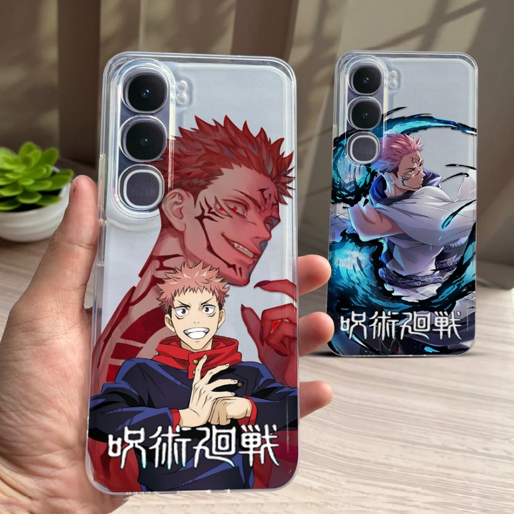 HP Sizora Softcase สําหรับ Vivo Y21D V60 Lite Y38 V30 Pro V29 อะนิเมะ Motif เคสโทรศัพท์ - AN37