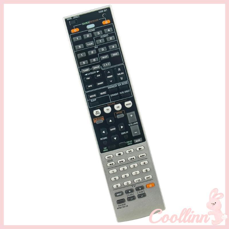 COO Intuitived Layout Amplifier รีโมทคอนโทรลติดตั้งง่ายสําหรับ RAV336 WT92720US RX-A700 RX-V667 RX-A