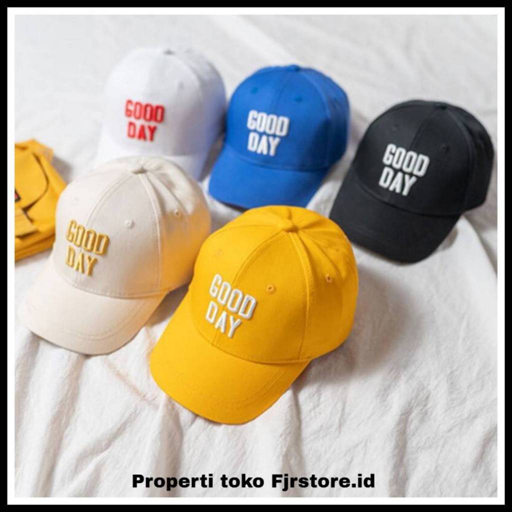 Boys Girls Baseball Hat Character Feel Good teddy Bear Good Day Ruffin Hat NYC