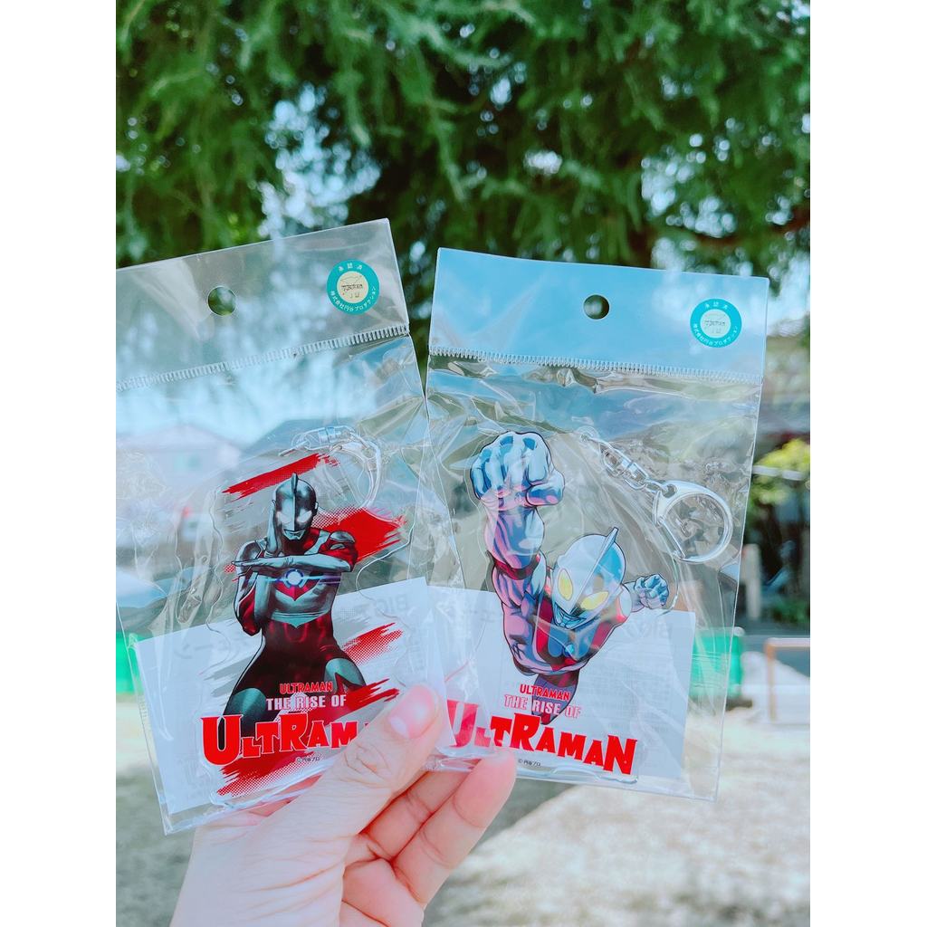 M78 ULTRAMAN Shopping THE RISE OF ULTRAMAN พวงกุญแจพวงกุญแจอะคริลิคการ์ตูน