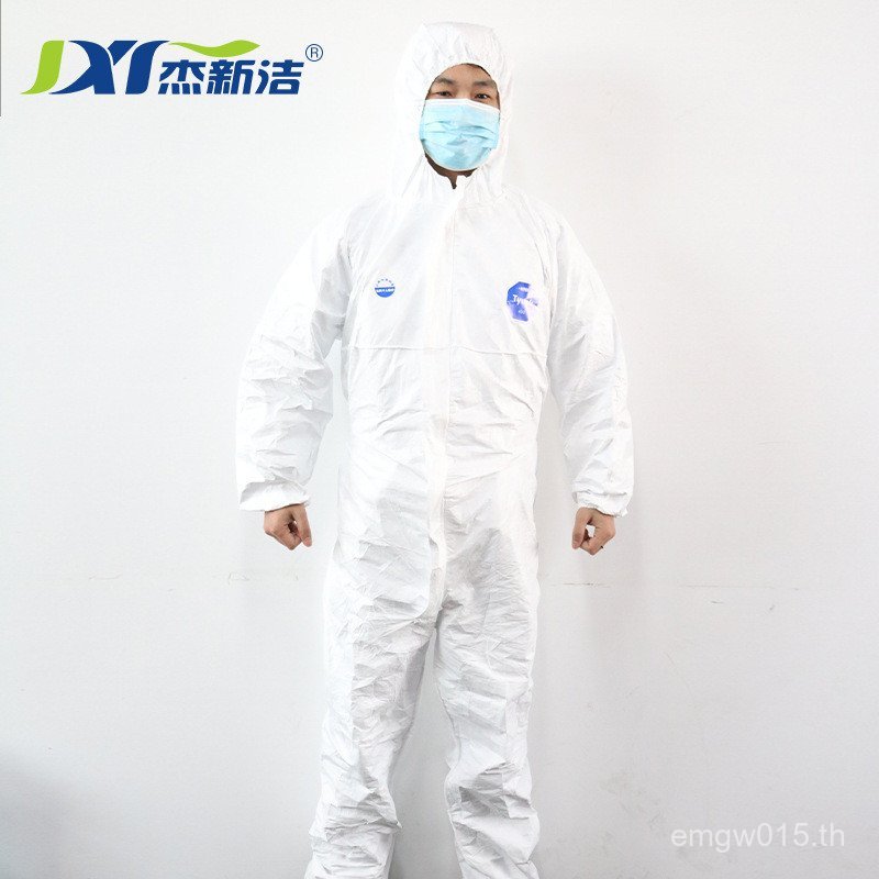 Dupont Dupont ชุดป้องกัน Tyvek/ชุดป้องกัน Tyvek แบบใช้แล้วทิ้ง Tyvek TBM001 ชุดป้องกันสีสเปรย์ ZHYB