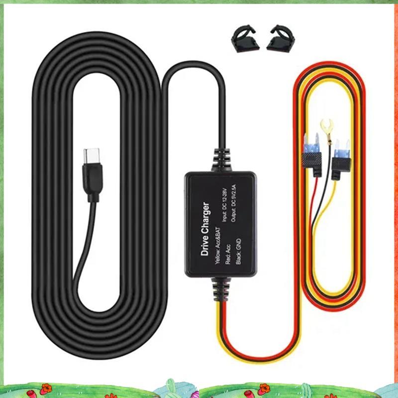 สําหรับ Hardwire Kit UP03 เฉพาะพอร์ต Type-C สําหรับ A810 X200 Omni M500 24H ที่จอดรถ Monitor Power L