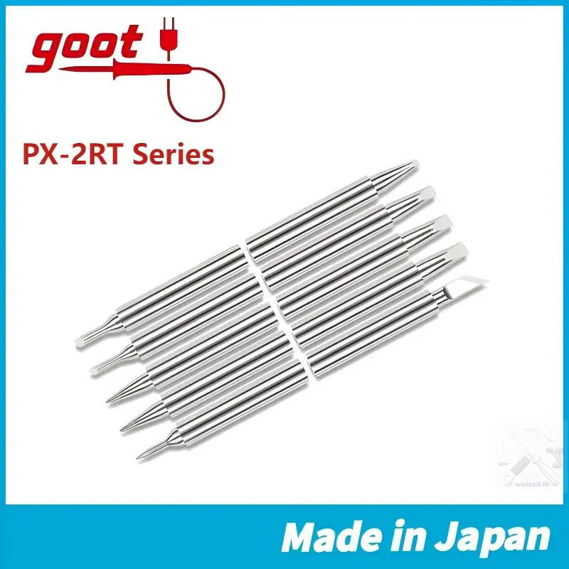 GOOT PX-2RT Series เคล็ดลับบัดกรี - มาตรฐาน JIS เหมาะกับ PX-201/232/SVS-500, อุปกรณ์เสริมสําหรับเปลี