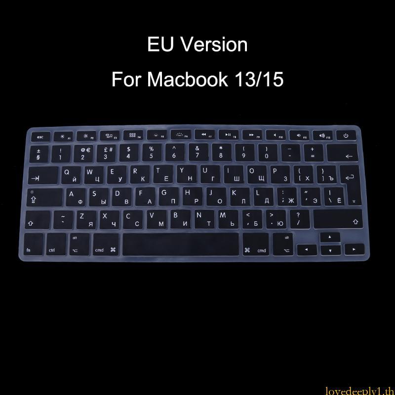 Love EU รุ่นคีย์บอร์ดสติกเกอร์ฟิล์มสําหรับ Macbooks Air 13 15 EU แป้นพิมพ์แล็ปท็อป