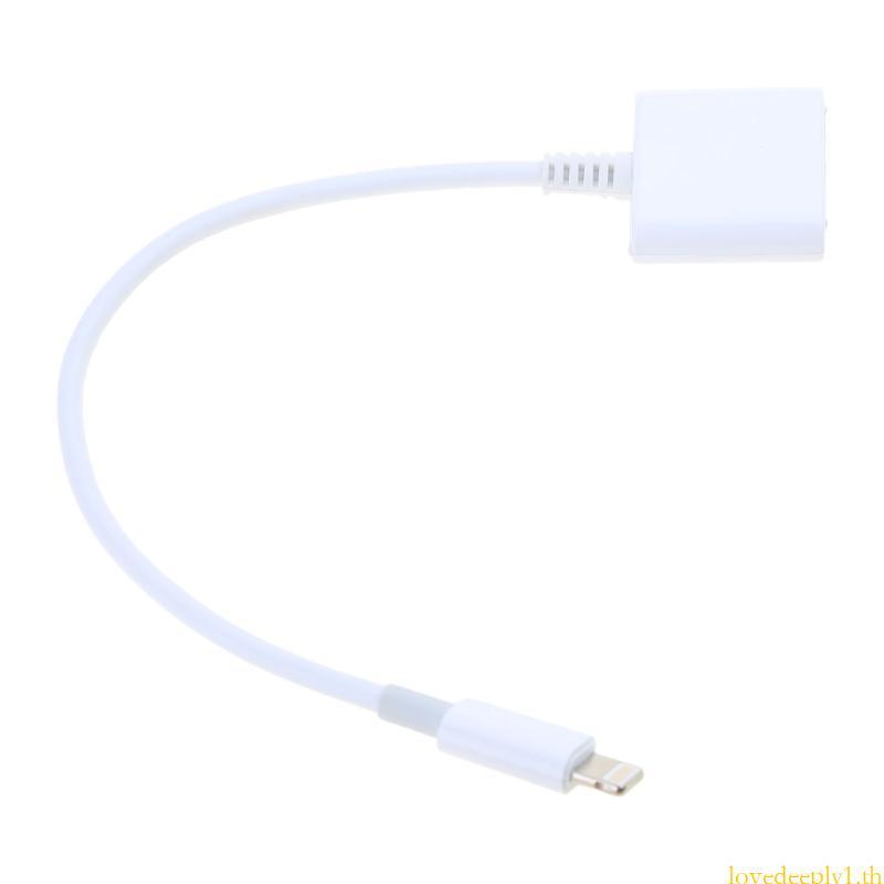 Love 8Pin Male To 30 Pin Female Charging Sync Converter Cable 30Pin Adapter Charger Cable Converter 