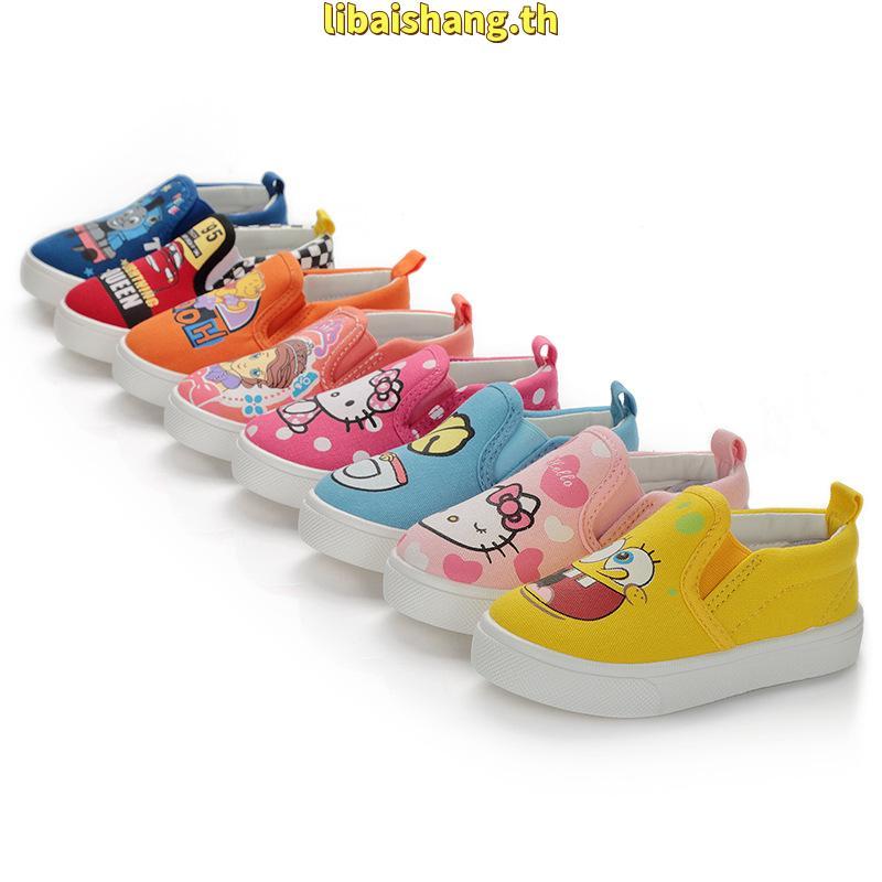 Ellen Toy Story รองเท้าผ้าใบลําลอง พื้นแบน ลายการ์ตูนโดราเอมอน สําหรับเด็กผู้ชาย ผู้หญิง เหมาะกับการ