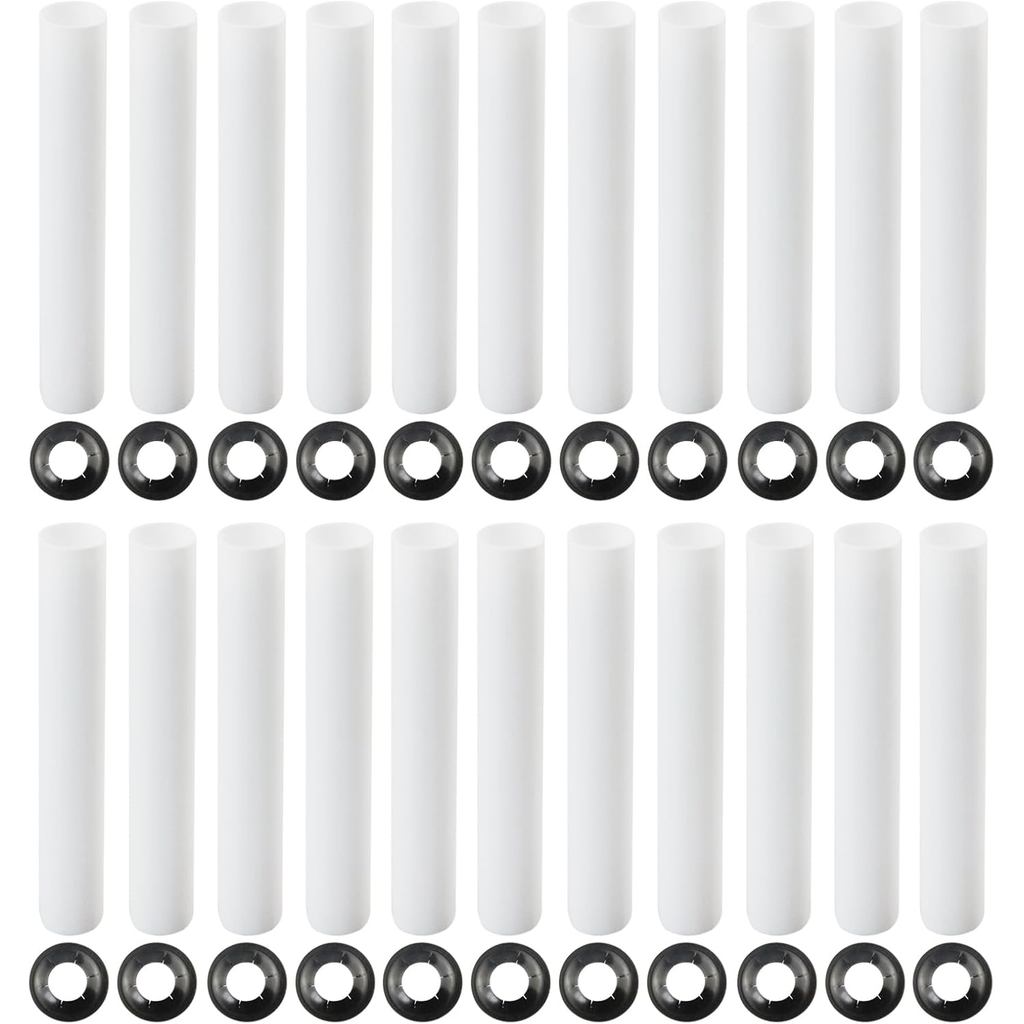 Garage Door Hinge Quiet Roller Sleeves Hardware Tools Roller and Shaft Gaskets for Quiet Garage Door