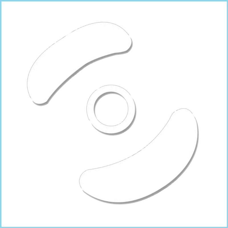 EZR Enhanced Gaming Mouse Skates Feet สําหรับ VAXEE NP01S NP01 AX White Glides Edges