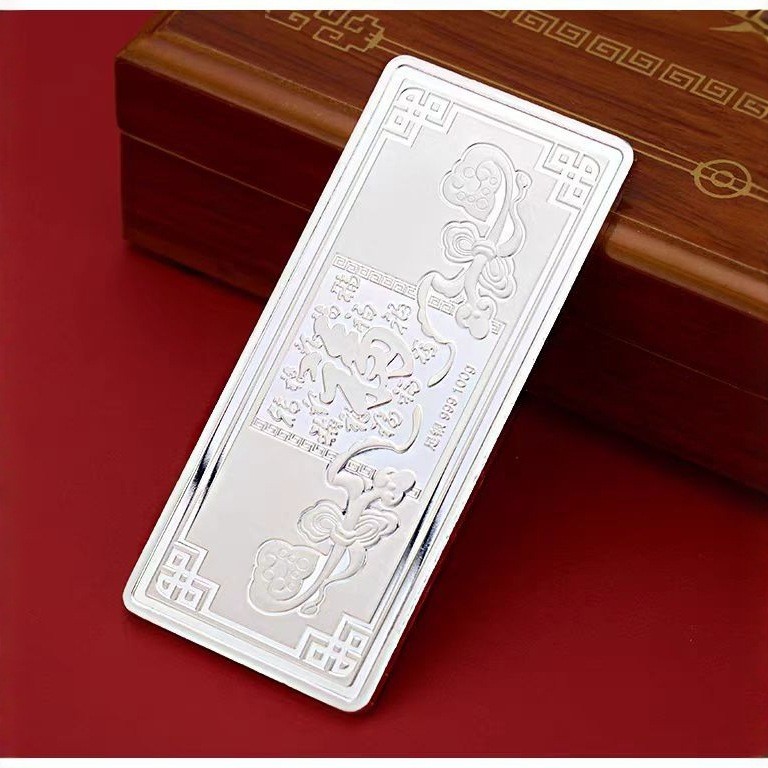 Hi Pure Silver 999 Silver Bar Company Anniversary ของขวัญธุรกิจสร้างสรรค์ของขวัญคอลเลกชันการลงทุนที่