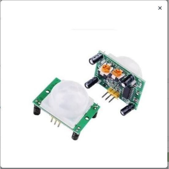 PIR SENSOR HC-SR501 โมดูลเซ็นเซอร์ร่างกาย [CE]