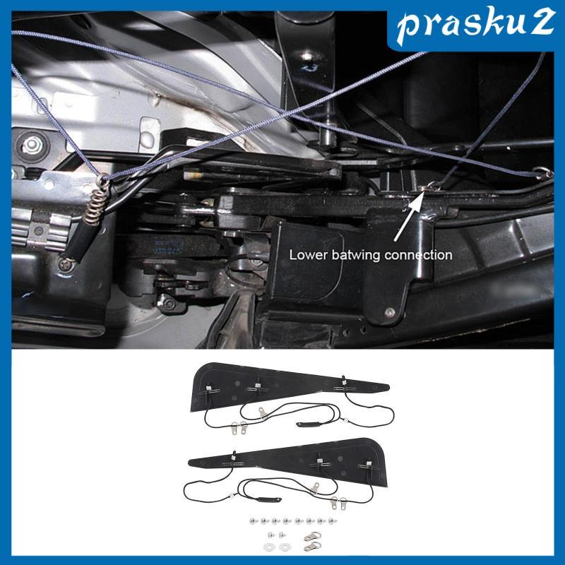 [Prasku2] 1 paar สีดําเปิดประทุนหลังคา C ซ่อมคอลัมน์สําหรับ E46 323ci 2000-2006 เครื่องมือซ่อมรถยนต์