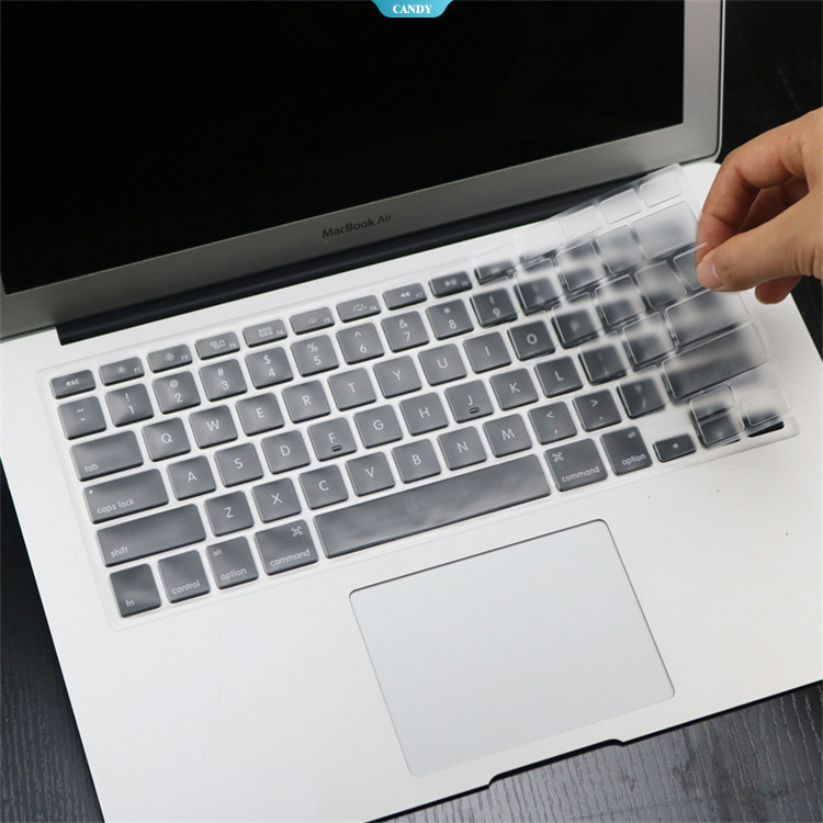 Perfect-Fit Dust & Water Resistance Keyboard Skin สําหรับ Apple A1278/A1425/A1502/A1466 โน้ตบุ๊ค [ZK