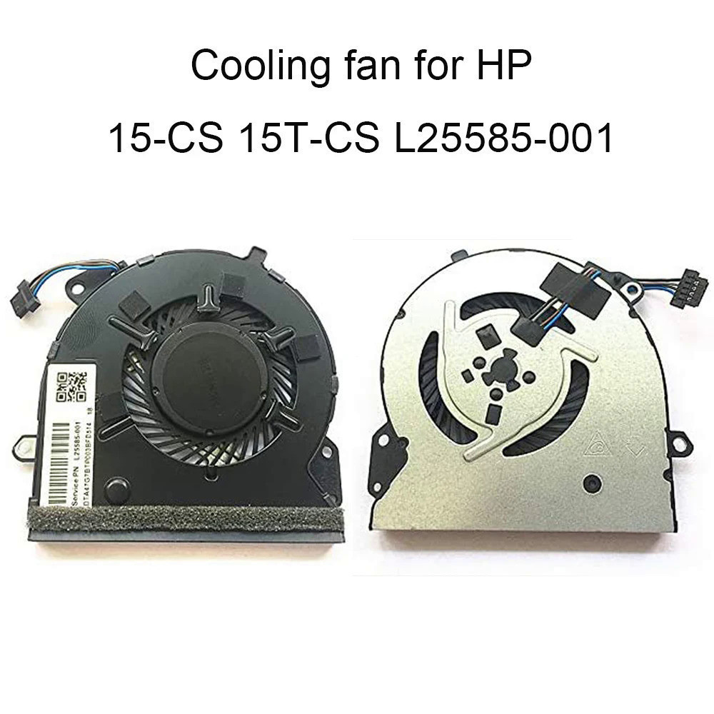 5V 4 PINS พัดลมระบายความร้อนสําหรับ HP Pavilion 15 CS CS0025CL 15T-CS TPN-Q208 Pavillon 15-CS 15T-CS