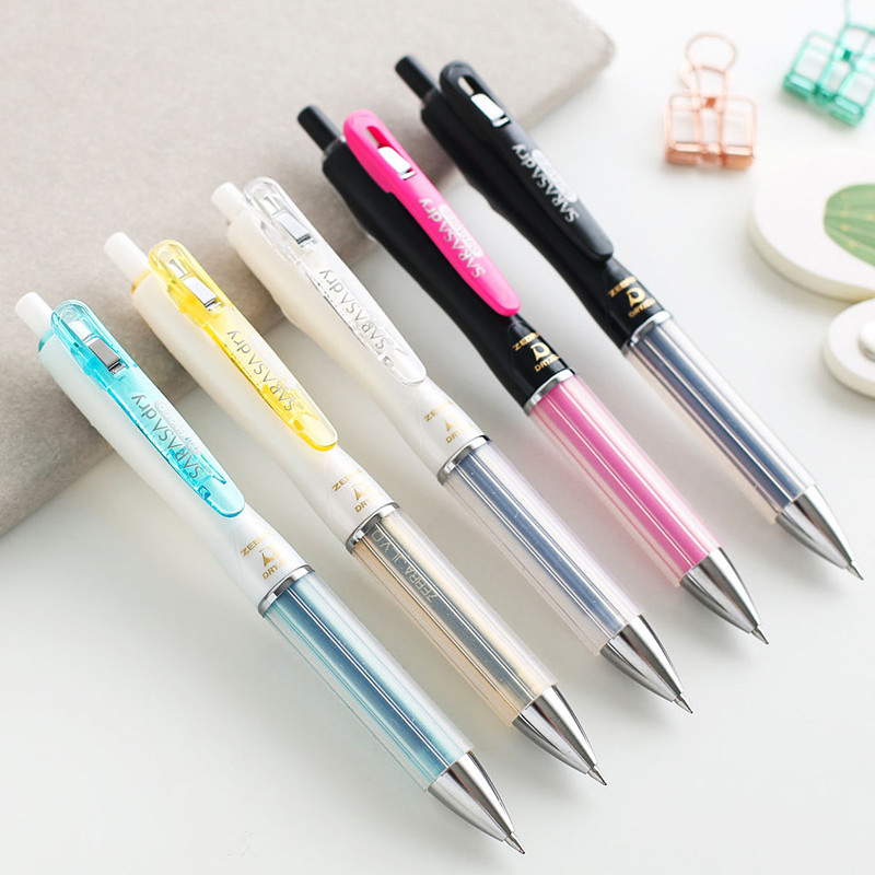 Japan Japan ZEBRA ZEBRA Quick-Drying Anti-Fatigue Gel Pen Airfit Soft Grip กาว jjz49 กด Air Cushion 
