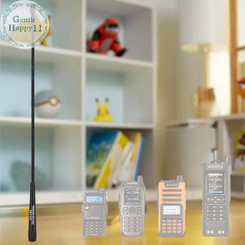 GentleHappy AR-795 SMA-F หญิง Dual Band VHF/UHF 136-174MHz/400-520MHz เสาอากาศแบบนุ่ม AR-795 สําหรับ