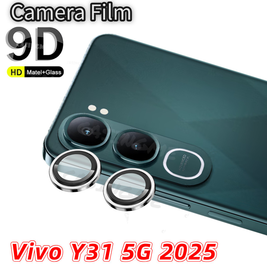 Vivo Y31 5G 2025 ตัวป้องกันเลนส์กล้องโลหะแหวนกล้องสําหรับ Vivo Y31 5G VivoY31 Y 31Y Y21d 4G 5G 2025 