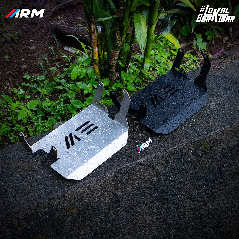 MESIN NZ ARM ฝาครอบเครื่องยนต์ 125/150 Series เหล็กอ่อน สีเงิน/ดํา