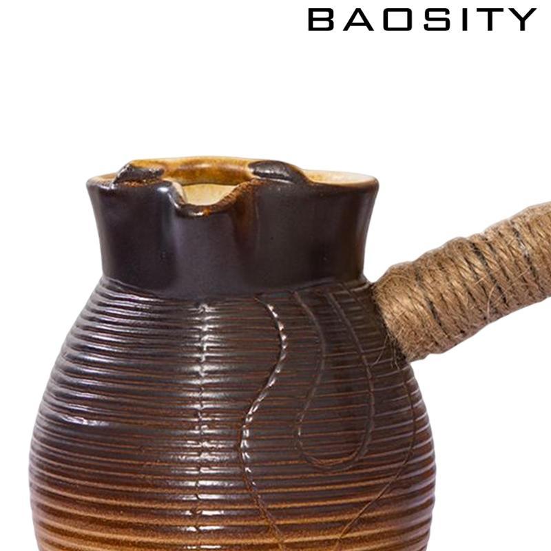 [ความเบา] กาน้ําชาเซรามิกกาต้มน้ําชาด้ามยาวเครื่องชงชากาต้มน้ําใบชาทนทานชา - รูปที่ 6