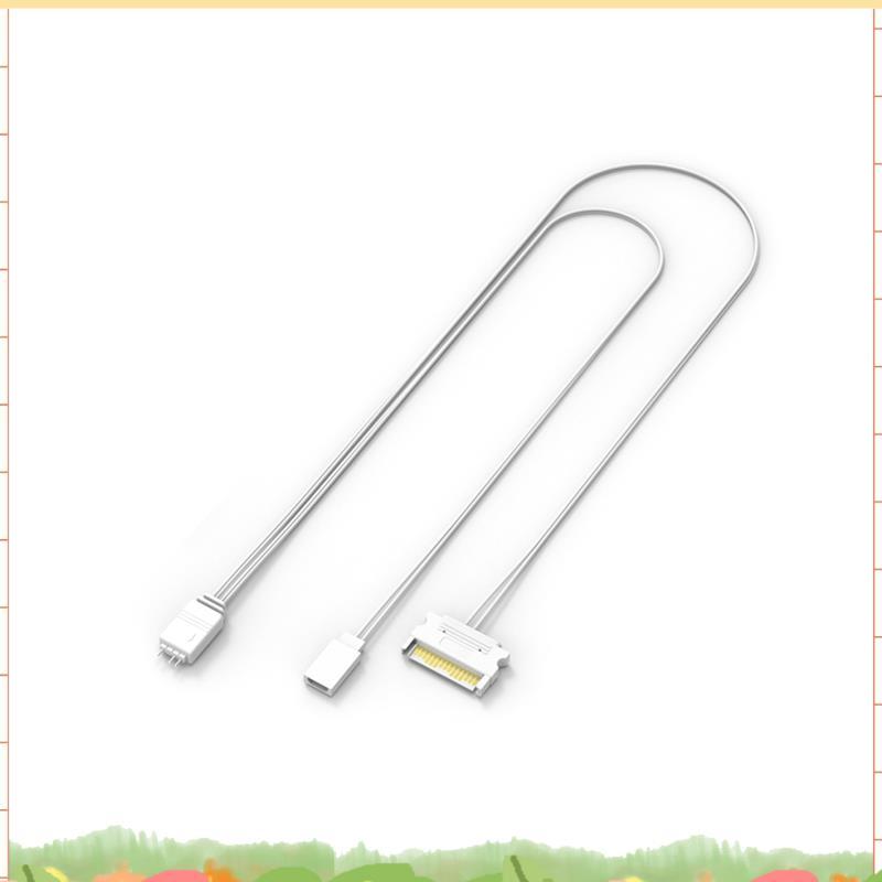 To ARGB Lighting Power Adapter Cable คอมพิวเตอร์ ARGB Controller to ARGB Reset Power Cable PC Manual