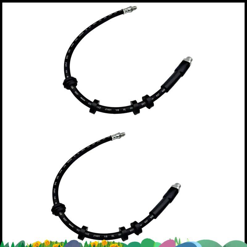 Super 2 ชิ้นสายเบรคหน้าสําหรับ E60 E61 E63 E64 F10 F11 34326767390 34326760909