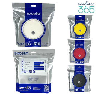 Excella กริปผ้า EG-510 Drytex เส้นใยพิเศษนวัตกรรม Drytex สัมผัสนุ่มเบา ยึดเกาะนิ่ง แห้งไว (แบบม้วน 10 เมตร)