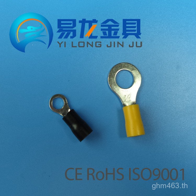 3.5 เทอร์มินัลกดเย็น Class/2.5 RV1.255.5A/เทอร์มินัลฉนวนล่วงหน้า/ลวดทองแดงรูปตัว O รอบจมูกทองแดง QGE