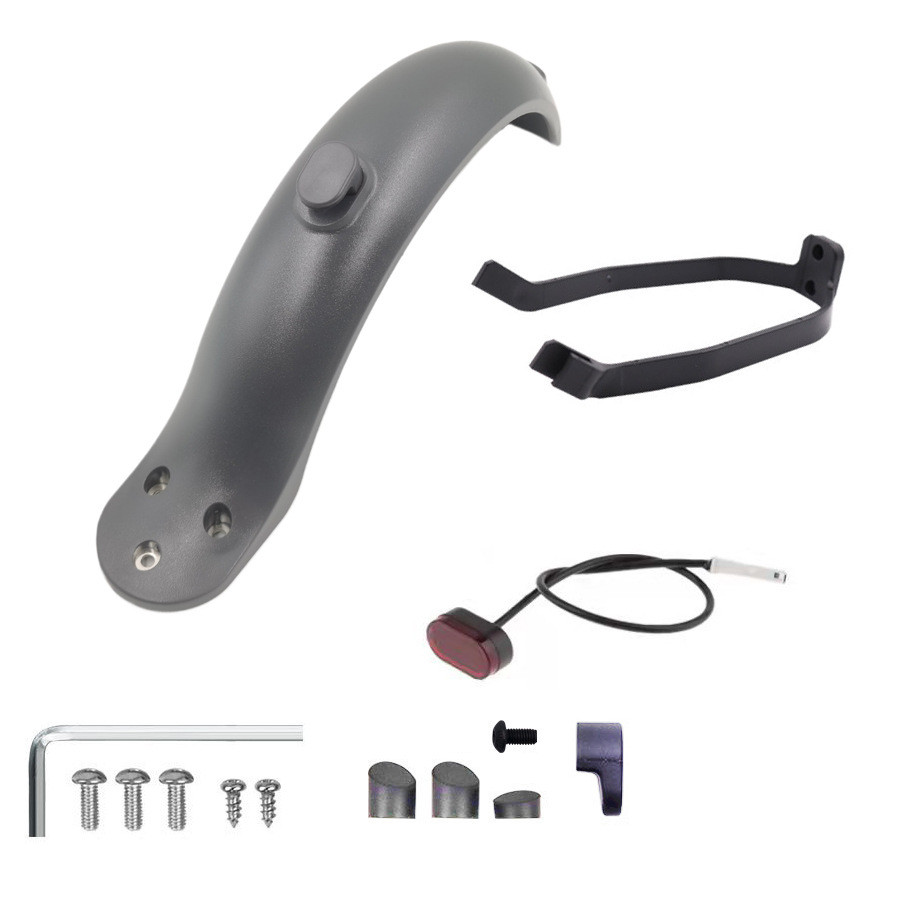 จัดหาอุปกรณ์เสริมสกู๊ตเตอร์ไฟฟ้า Xiaomi M365 ด้านหลัง Fender Hook Tail Light Bracket ชุดสกู๊ตเตอร์อุ