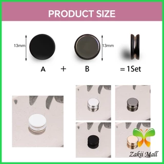 Z.M. 1ชุด กระดุมแม่เหล็ก ถอดออกได้ ไม่ต้องเย็บใช้งานง่าย เสื้อโค้ท กระเป๋า Magnetic Button