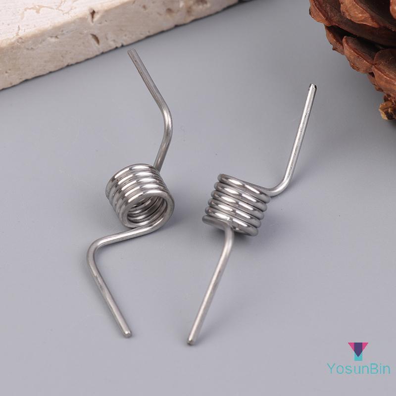 YosunBin] 2 ชิ้น/เซ็ตตู้เย็น Divider บานพับประตูอุปกรณ์เสริมสปริง Baffle Strong สแตนเลสตู้เย็นประตู Torsion Springs ใหม่