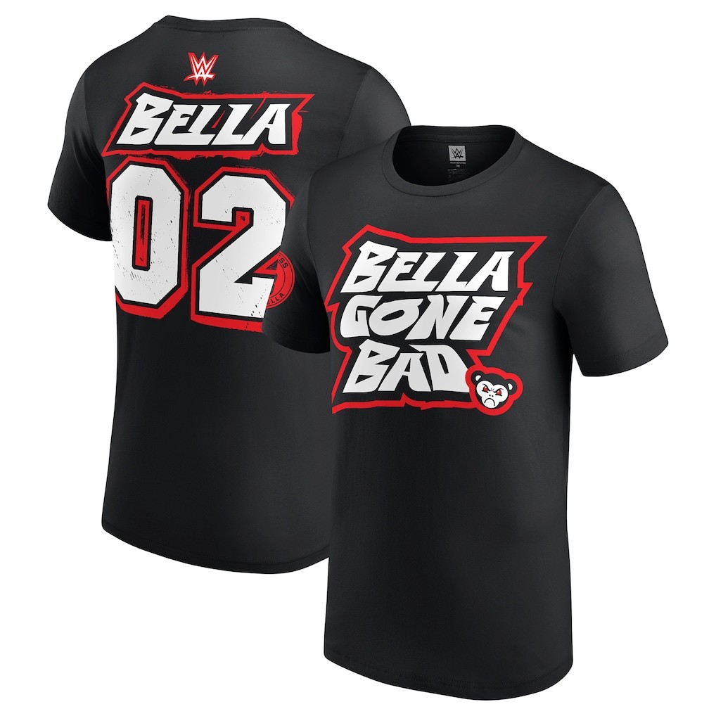 เสื้อยืดแขนสั้น WWE Nikki Bella พิมพ์ลาย 100% cotTON คอกว้าง สำหรับแฟนคลับมวยปล้ำ