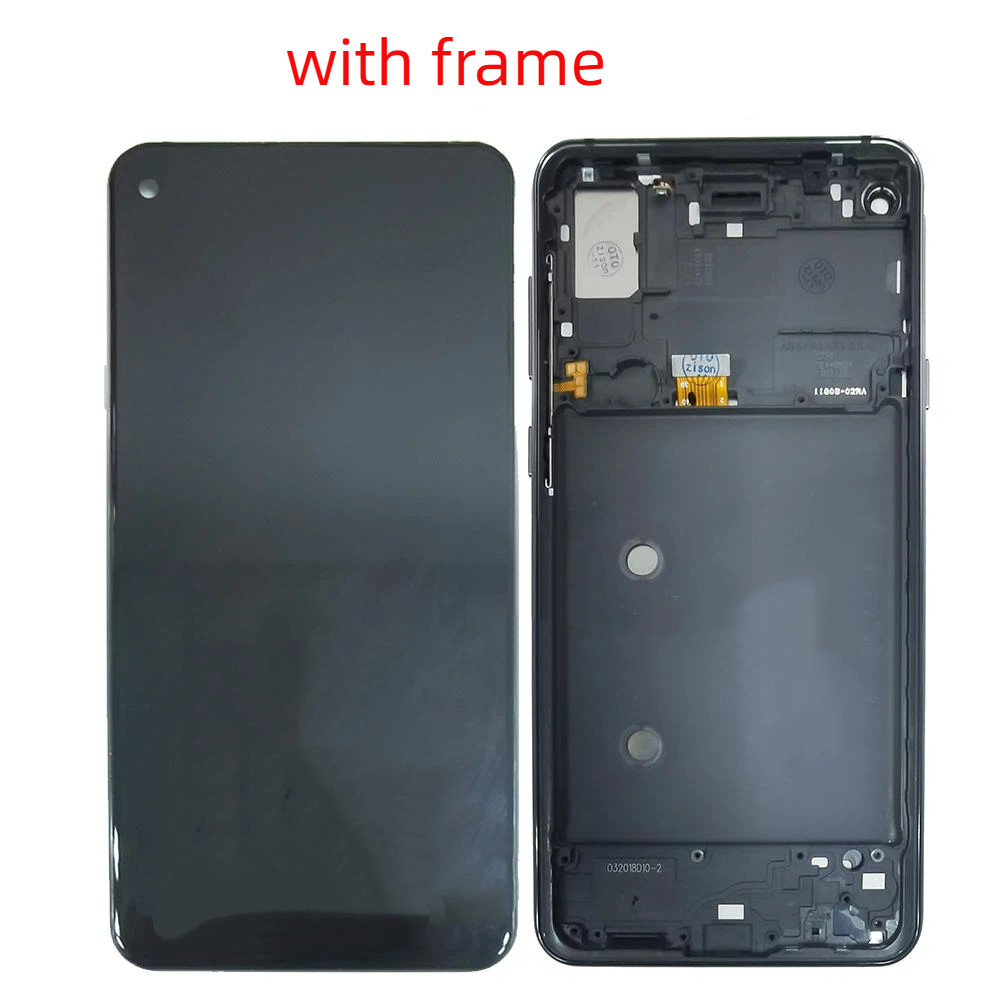 A9 Pro 2019 สําหรับ Samsung Galaxy A8S LCD กรอบ G887 SM-G887F หน้าจอ Touch Digitizer Assembly Replacement