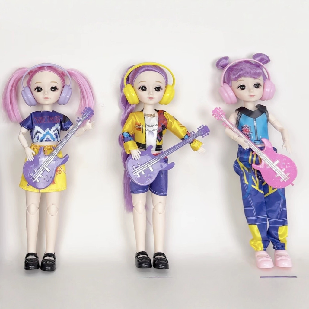 KPop Demon Hunters 2 นิ้ว 17 ร่วมตา 3 มิติพร้อมเพลงเบา Rumi Zoe Mira