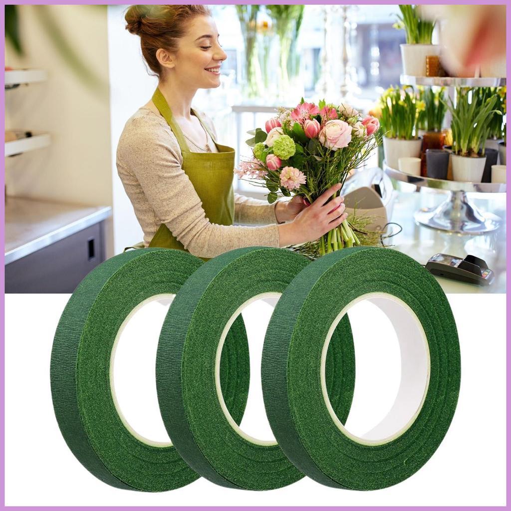 ดอกไม้เทปสําหรับดอกไม้ประดิษฐ์ 0.47in กว้างดอกไม้ลวดและเทป 30 Gauge ชุดสําหรับ Journaling Photo kiod