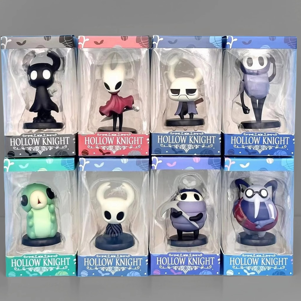 The Hollow Knight Hornet คอสเพลย์ Myla Silksong อะนิเมะรูป COD สต็อกรูปตุ๊กตาของเล่นสําหรับของขวัญเด็กคอลเลกชันเครื่องประดับรถบ้านเค้กตกแต่ง GachaMLML