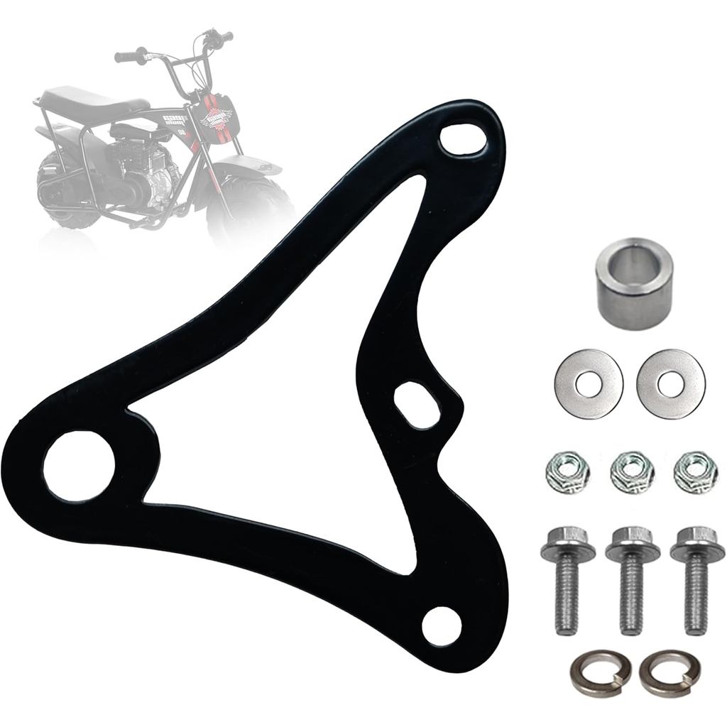 JMCHstore Mini Bike เบรคไฮดรอลิก Caliper Bracket kit สําหรับ Monster Mega Moto MMB80 80cc FRP GMB100