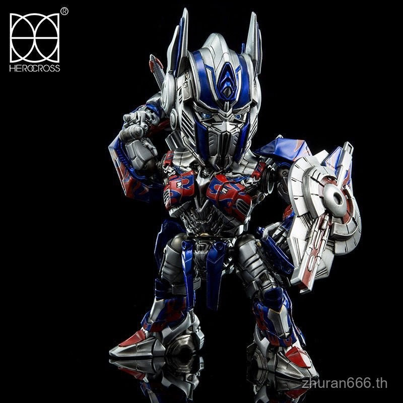 หม้อแปลงไฟฟ้า Herocross ของแท้ Optimus Prime 20 ซม. Joint Super Movable Alloy Prime Model Prime Coll