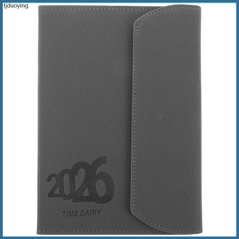 Daily Planner Hourly: 2026 Daily Planner Journal Notebook - หนังสือนัดหมายสําหรับสํานักงานทํางานไดอา