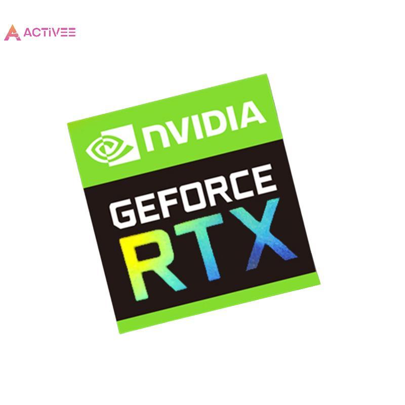 <Activee> สติ๊กเกอร์การ์ดจอ RTX 2080Ti 2070 2060 TITAN VR GTX 1650 1660Ti Label Nice