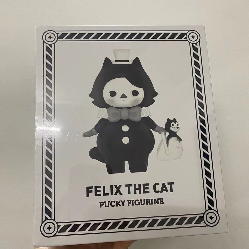 พร้อมส่ง Popmart Popmart Felix the Cat Pucky Pucky Pucky Cooperation Model Figure Big Baby