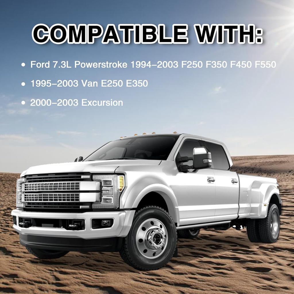 F4TZ-6751-A Dipstick Adapter Repair Kit Fit for Ford 7.3L Powerstroke F250 F350 F450 F550 1994-2003 