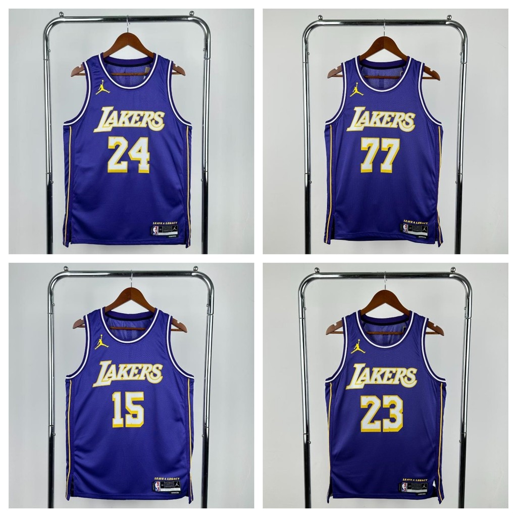 [กดร้อน]2026 Lakers Basketball Jersey City Edition Jersey Doncic James Kobe