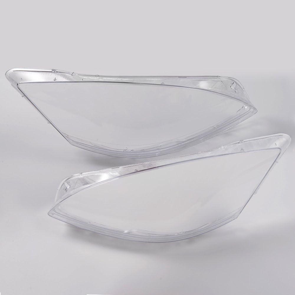 Gplus หนึ่งคู่ไฟหน้าใสฝาครอบเลนส์ไฟหน้าเปลี่ยนเลนส์สําหรับ Mercedes Benz w221 130 ซ้าย + ขวา