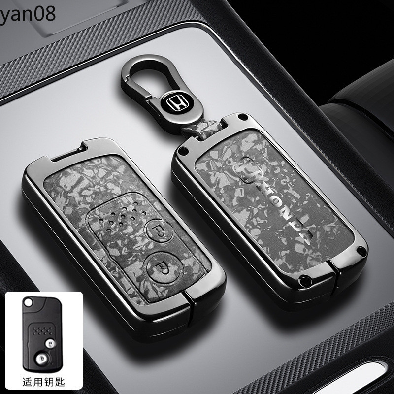 โลหะหนังรถ Remote กรณี Key สําหรับ Honda Spada StepWgn RG1 Freed Spike Ge6 Fit Jazz Shuttle GP2 2/3/4 ปุ่ม Keyless Shell