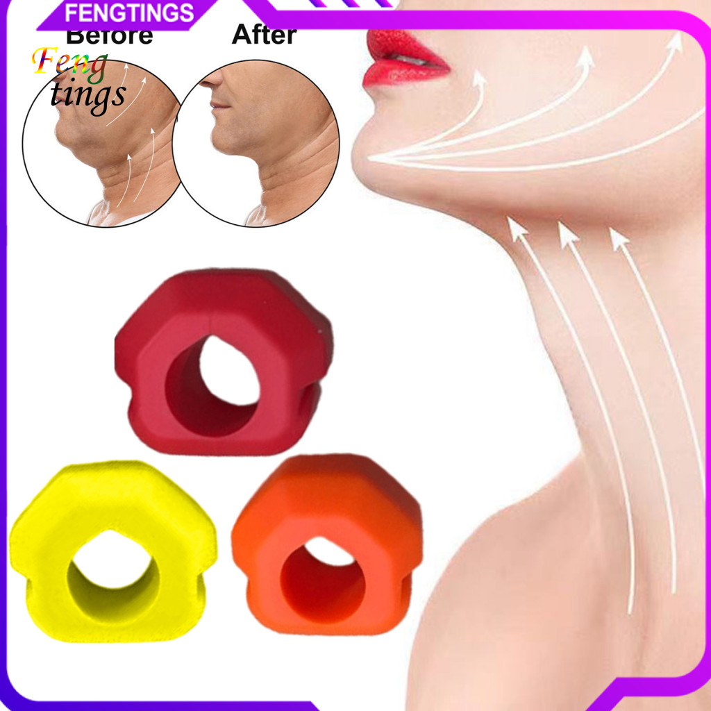 [ฟุต] Jawline Shaper Tool Ergonomic Jaw Exerciser แบบพกพา Jaw Exerciser Ball สําหรับ Face Muscle Scu