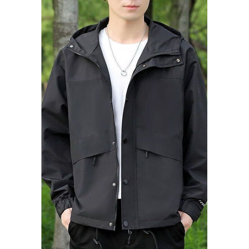 优2023秋冬新款男装风衣休闲时尚外冲保暖 Youku 2023ฤดูใบไม้ร่วง/ฤดูหนาวใหม่เสื้อผู้ชาย