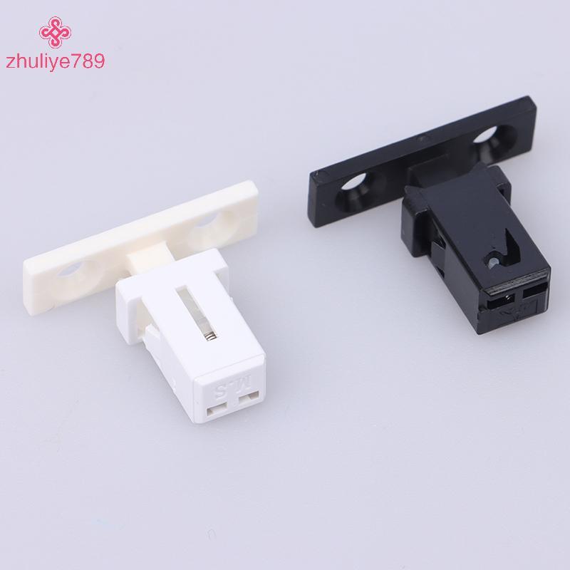 <zhuliye789> 10ชิ้นckสีขาวPR-001ล็อคประตูขนาดเล็กล็อคสวิทช์สําหรับMSเครื่องปรับอากาศชุดกล่องด้านบนที