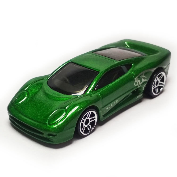 HotWheels HotWheels JAGUAR XJ220 Supercar ภาพวาดพิเศษสีเขียว JAGUAR XJ.220