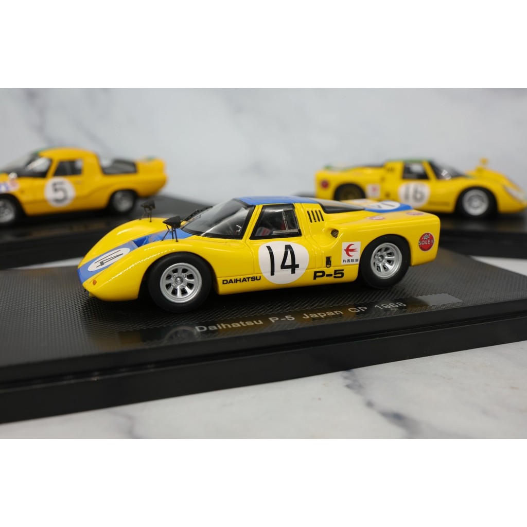 [สต๊อกพร้อม] ebbro 1/43 Daihatsu p5 Racing Japan gp Racing No. 14 Car One แพ็คเกจดั้งเดิมไร้ที่ติ จั
