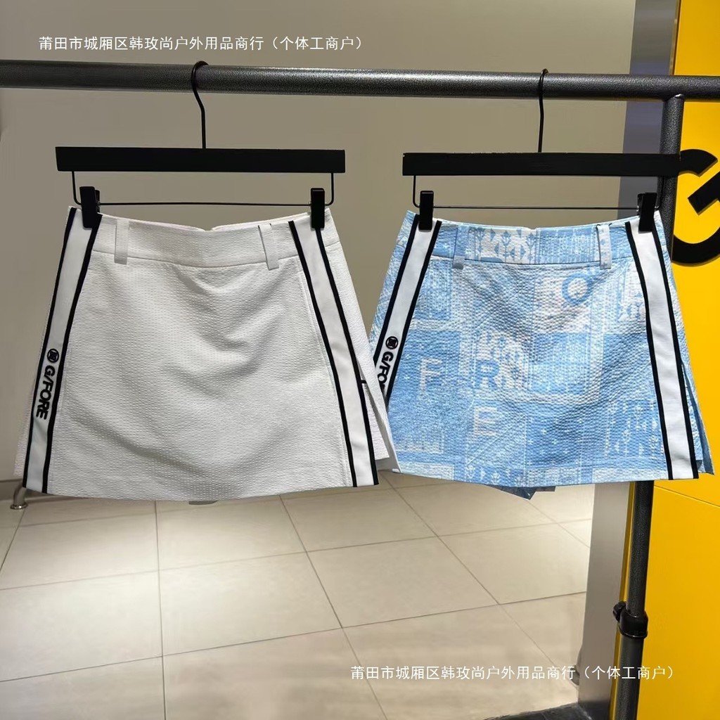 G/Fore Golf กระโปรงเอวสูงสุภาพสตรี